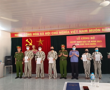 Viện KSND TP Hà Nội kiểm sát việc thực hiện Quyết định đặc xá của Chủ tịch...